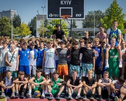 В Києві стартував етап чемпіонату України 3х3 серед юнацьких та кадетських команд: фотогалерея