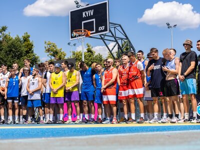 Вікенд баскетболу 3х3 в Києві: велика фотогалерея етапу Кубка України