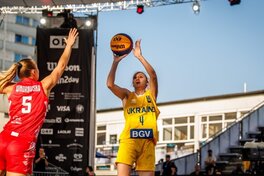 Ліга націй 3х3: жіноча збірна U-23 вийшла у фінал п’ятого стопу