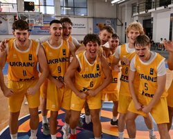 Кадетська збірна U-16 — на другому місці в групі Євробаскета після трьох турів