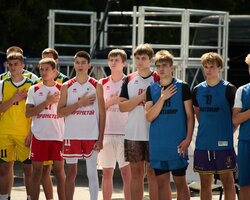 В Хмельницькому визначились переможці етапу чемпіонату України 3х3 серед юніорів