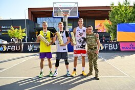 Призери Кубку України-2025 з баскетболу 3х3 отримали ексклюзивні нагороди