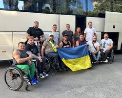 Збірна клубів України на кріслах колісних вирушила на міжнародні змагання