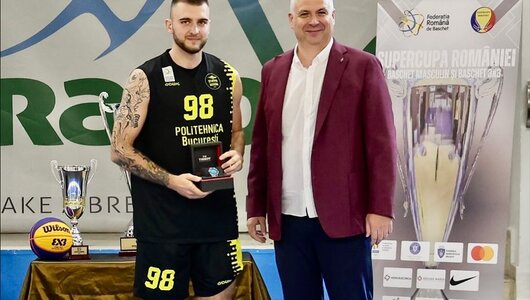 Владислав Мустяца став MVP Суперкубку Румунії з баскетболу 3х3