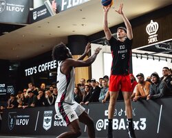 Владислав Мустяца та Артем Лопухов зіграли на Мастерсі з баскетболу 3х3