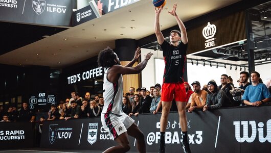 Владислав Мустяца та Артем Лопухов зіграли на Мастерсі з баскетболу 3х3