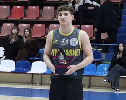 Єгор Сушкін отримав нагороду MVP жовтня в Суперлізі Favbet
